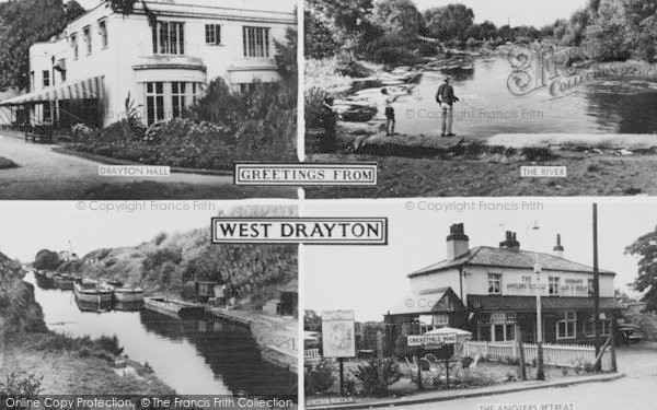 Photo of West Drayton, Composite c.1965