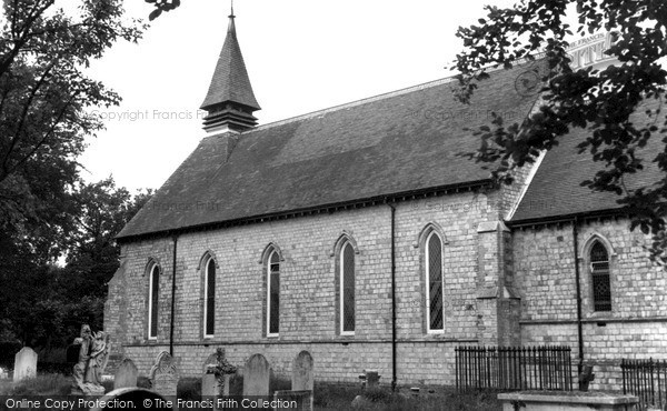 Photo of West End, Holy Trinity Church c.1955