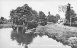River Itchen From Mansbridge c.1950, West End