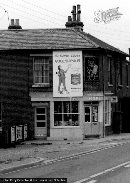 Photo of West End, Swaythling Road Corner Shop c.1960
