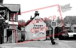 The Crown And Thistle, Swaythling Road c.1950, West End