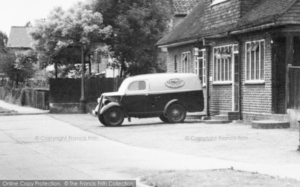 Photo of West Ewell, A Commercial Van c.1955