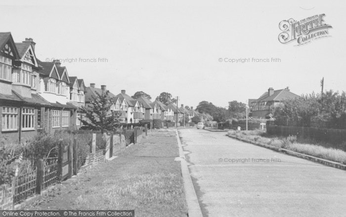 Photo of West Ewell, Northcroft Road c.1955