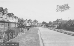 Northcroft Road c.1955, West Ewell