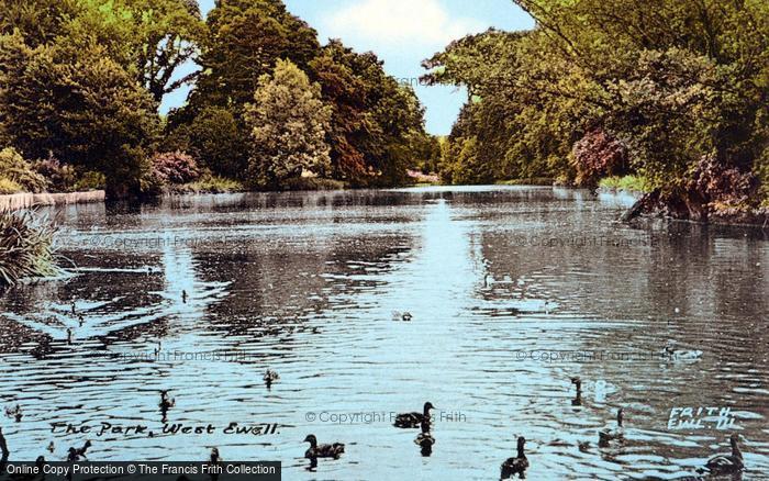 Photo of West Ewell, The Park c.1965