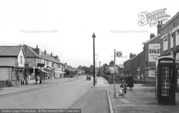 Photo of West Ewell, The Village c.1955