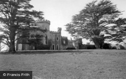 Knepp Castle c.1960, West Grinstead