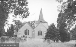 St George's Church c.1955, West Grinstead