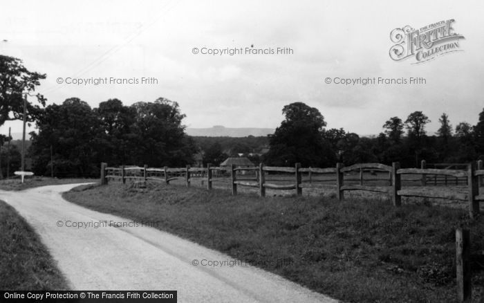 Photo of West Grinstead, View Of Chanctonbury Ring c.1955