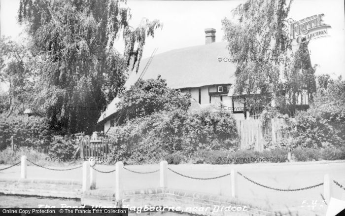 Photo of West Hagbourne, The Pond c.1955
