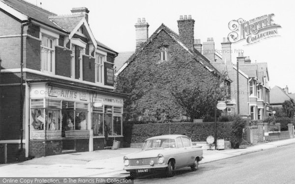 Photo of West Hagley, Shops In Worcester Road c.1965