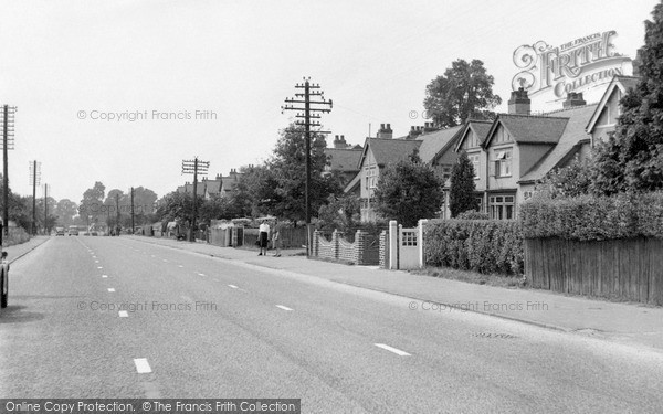 Photo of West Hagley, Worcester Road c.1950