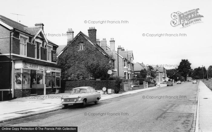 Photo of West Hagley, Worcester Road c.1965