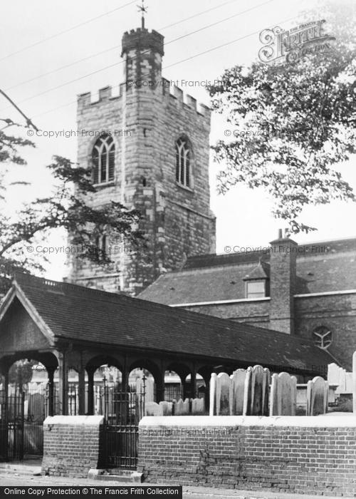 Photo of West Ham, The Tower, All Saints Church c.1955