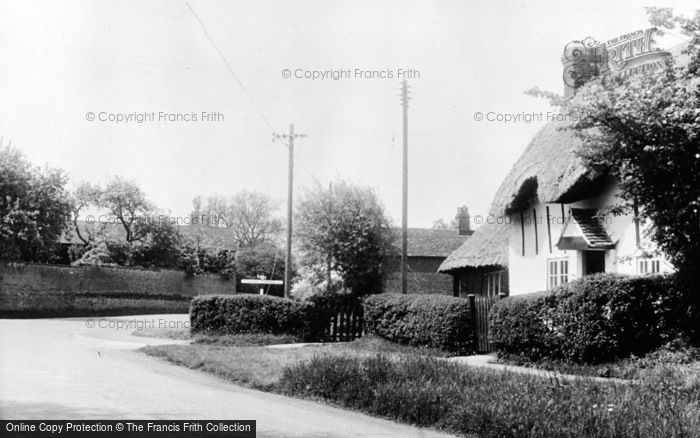 Photo of West Hanney, Moss Edge c.1955