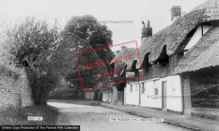 Photo of West Hanney, The Plough Inn c.1955
