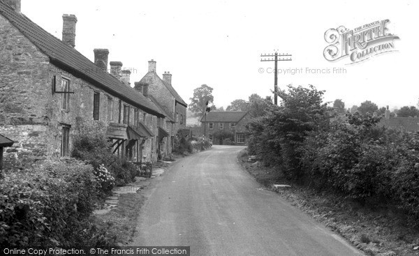 Photo of West Harptree, Bath Road c.1960