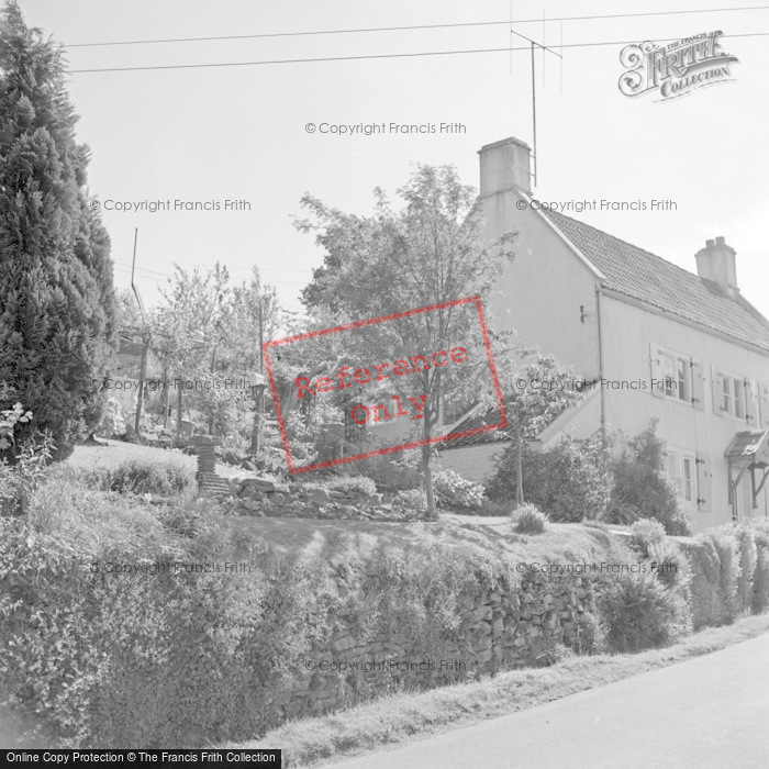 Photo of West Harptree, Cottage And Garden 1961