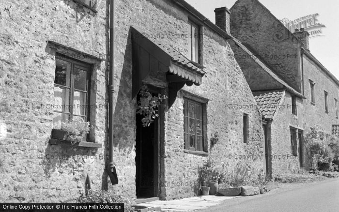 Photo of West Harptree, Cottages 1961