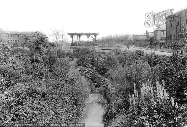 Photo of West Hartlepool, Burn Valley Gardens 1901