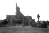 Christ Church And Statue Of Ralph Ward Jackson 1899, West Hartlepool