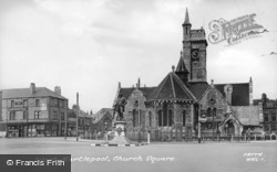 Church Square c.1955, West Hartlepool