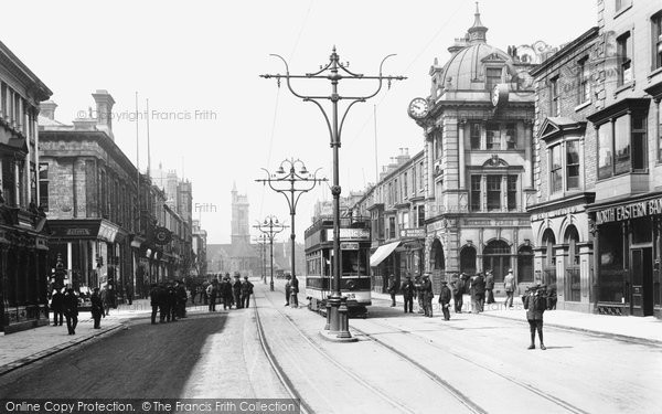 Photo of West Hartlepool, Church Street 1914