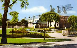 Entrance To Burn Valley Gardens c.1955, West Hartlepool