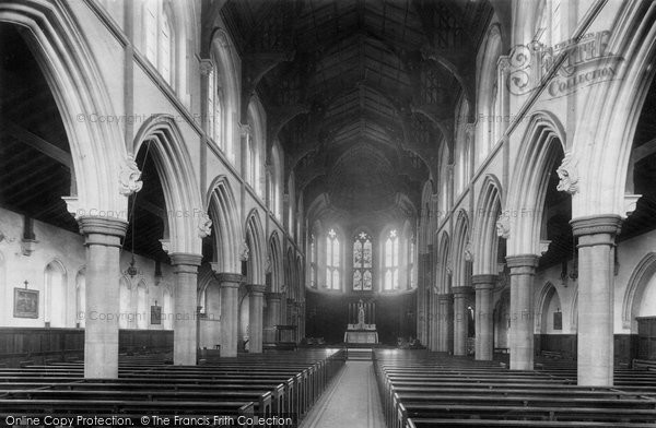 Photo of West Hartlepool, Roman Catholic Church Interior 1899