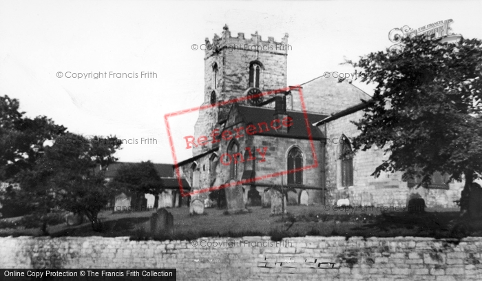 Photo of West Hartlepool, Stranton Church c.1955
