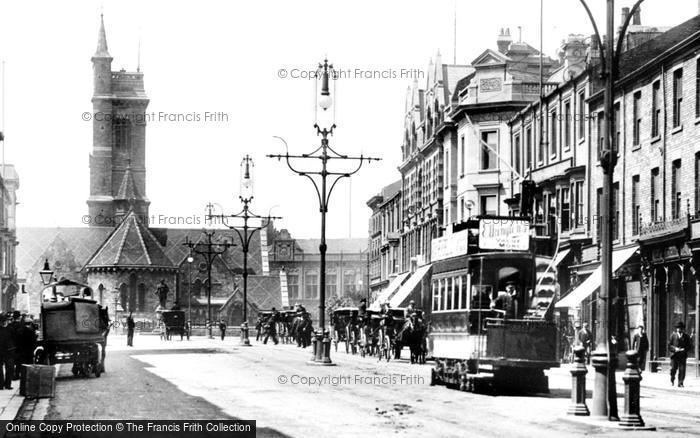 Photo of West Hartlepool, Street Lamp 1901