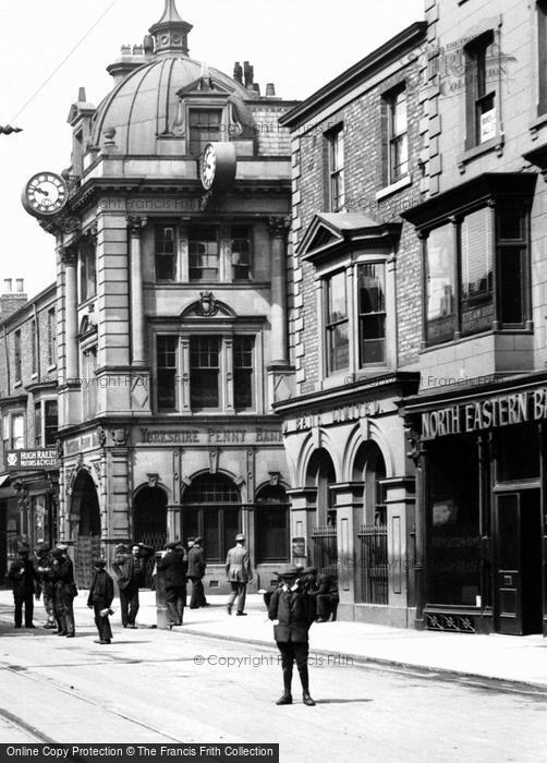 Photo of West Hartlepool, Street Scene 1914