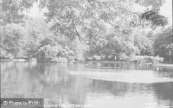 Ward Jackson Park Lake c.1955, West Hartlepool