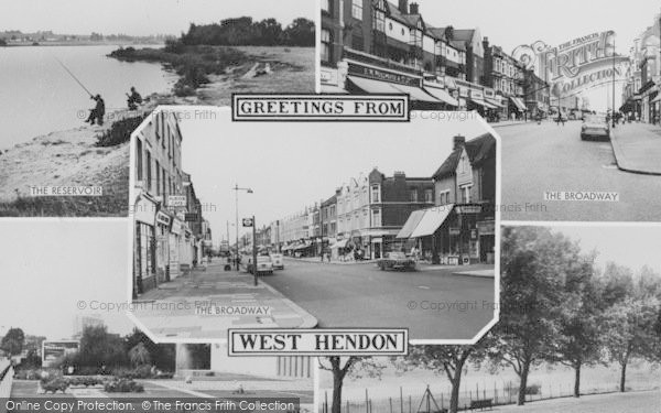 Photo of West Hendon, Composite c.1965