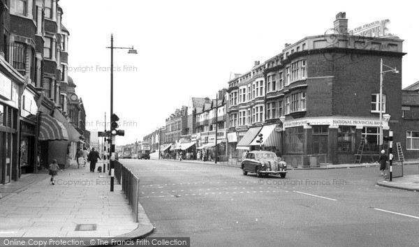 Photo of West Hendon, The Broadway c.1965