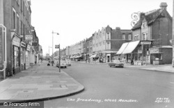 The Broadway c.1965, West Hendon