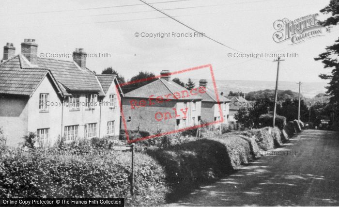 Photo of West Hill, The Village c.1955