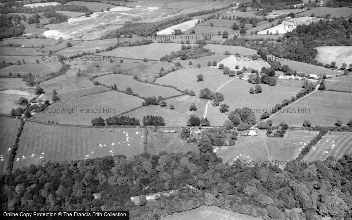 Photo of West Hoathly, Aerial View Of Blackland Farm c.1960