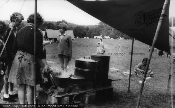 Photo of West Hoathly, Blackland Farm, Camp Kitchen c.1965