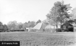 Blackland Farm, Restrop And Old Barn c.1965, West Hoathly