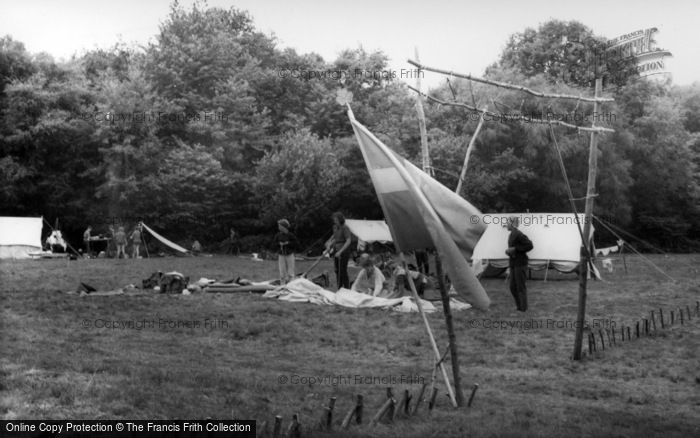 Photo of West Hoathly, Blackland Farm, Swedish Camp Entrance c.1965
