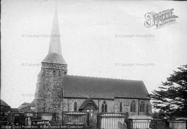 Photo of West Hoathly, St Margaret's Church 1895