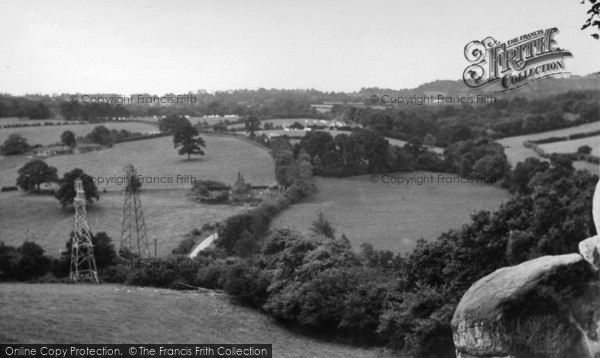 Photo of West Hoathly, View From The Rocks c.1970
