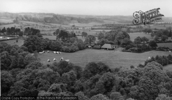 Photo of West Hoathly, View Of Blackland Farm Showing Barn c.1960