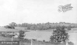 View Of The Rocks And Reservoir c.1960, West Hoathly