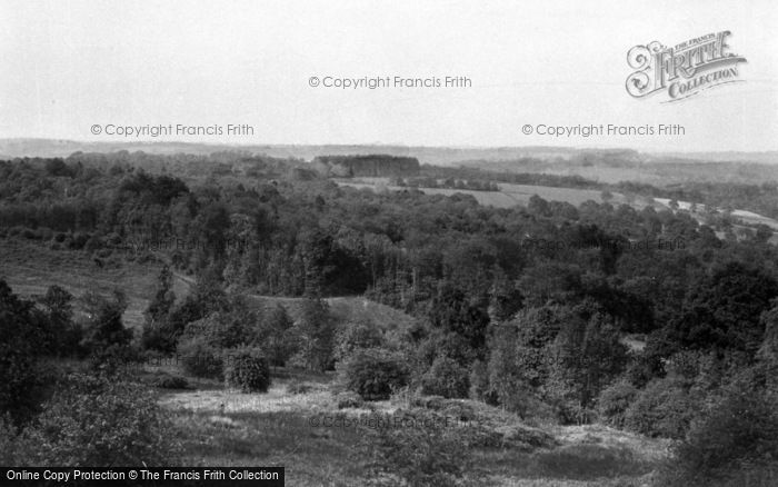 Photo of West Hoathly, View Over Ashdown Forest c.1950