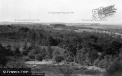 View Over Ashdown Forest c.1950, West Hoathly