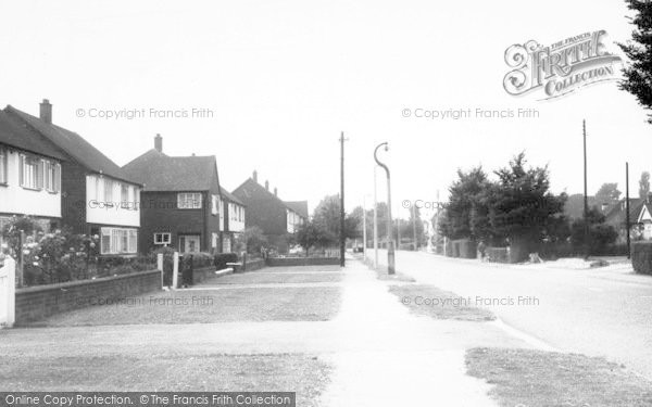 Photo of West Horndon, Station Road c.1965