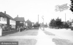 Station Road c.1965, West Horndon