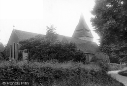 St Mary's Church 1904, West Horsley